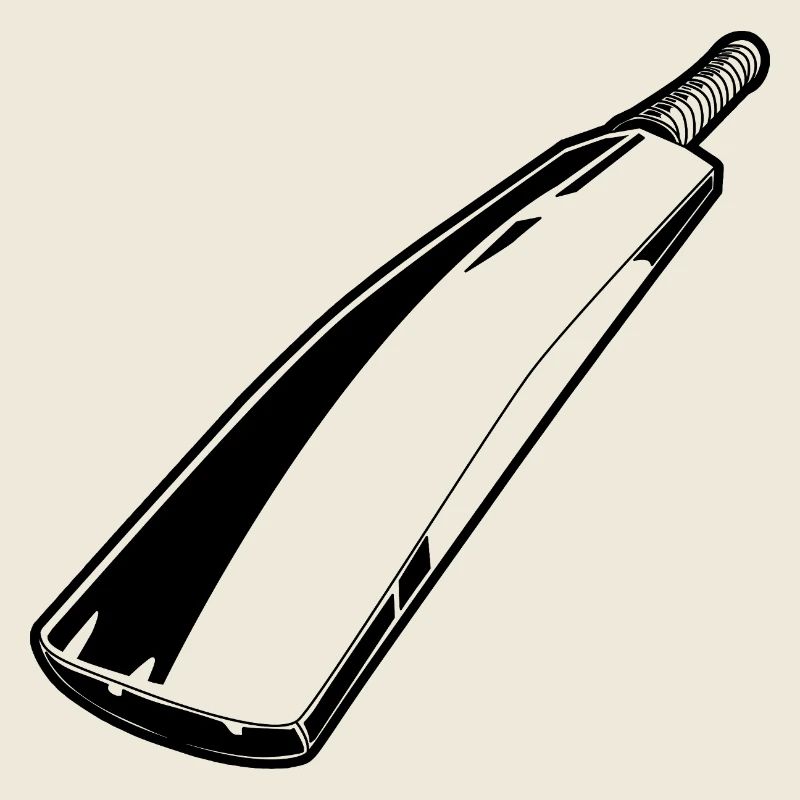 Cricket bat sketch