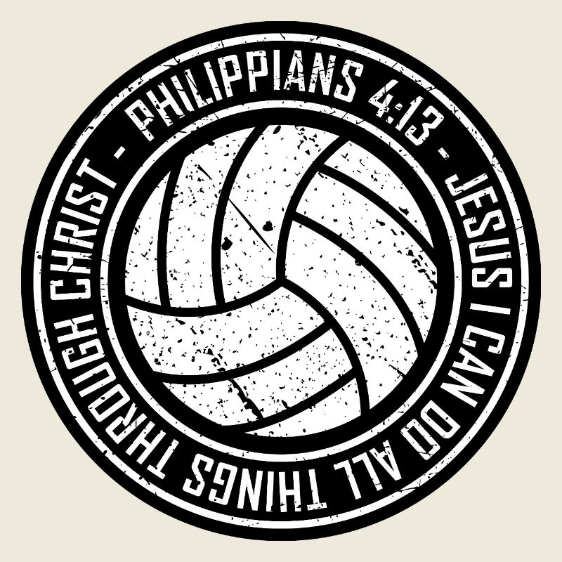 Philipper4:13 Glaube Emblem Kreis