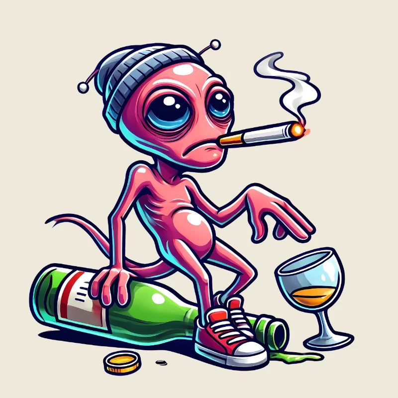 Verkaterter Alien