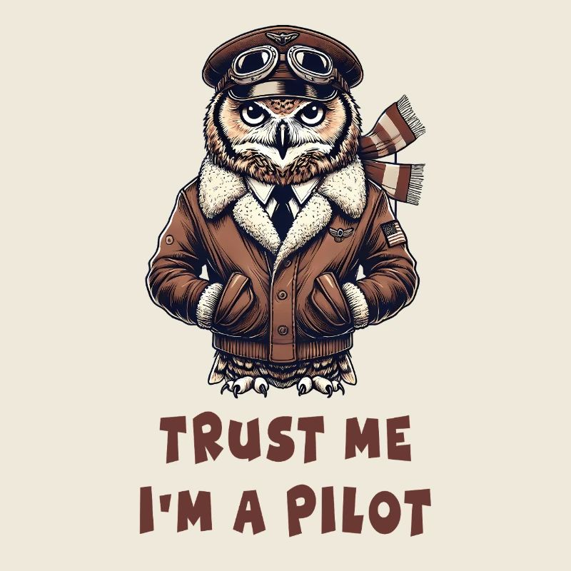 Vertraue mir, ich bin Pilot / Eule