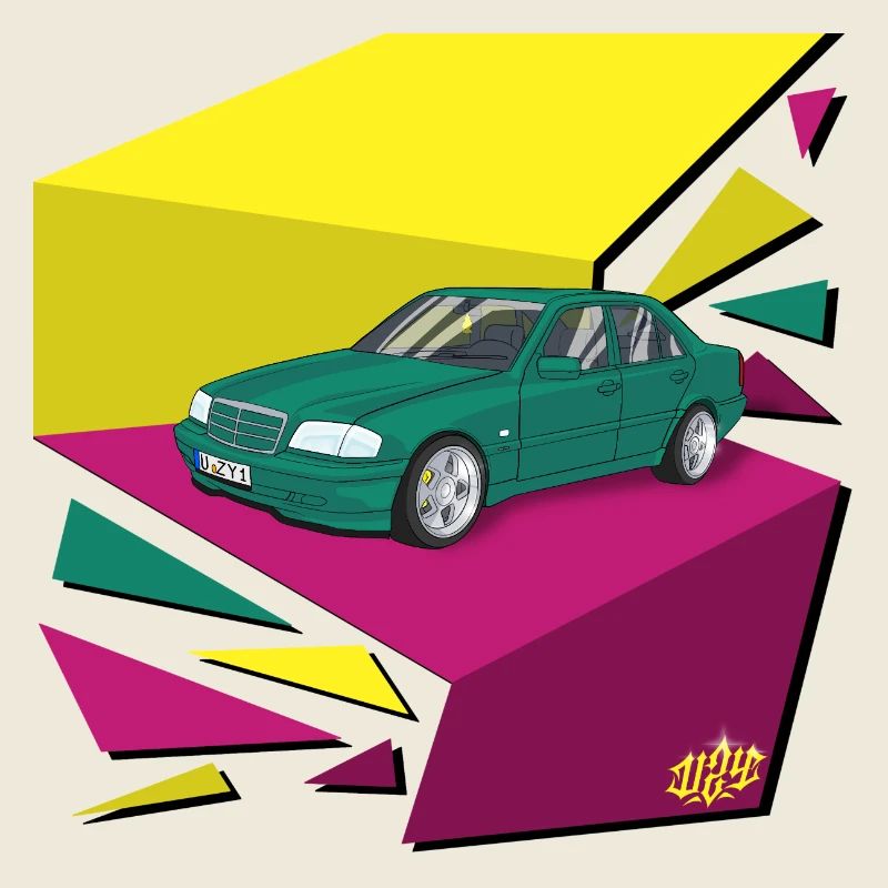 Funky 90‘s car