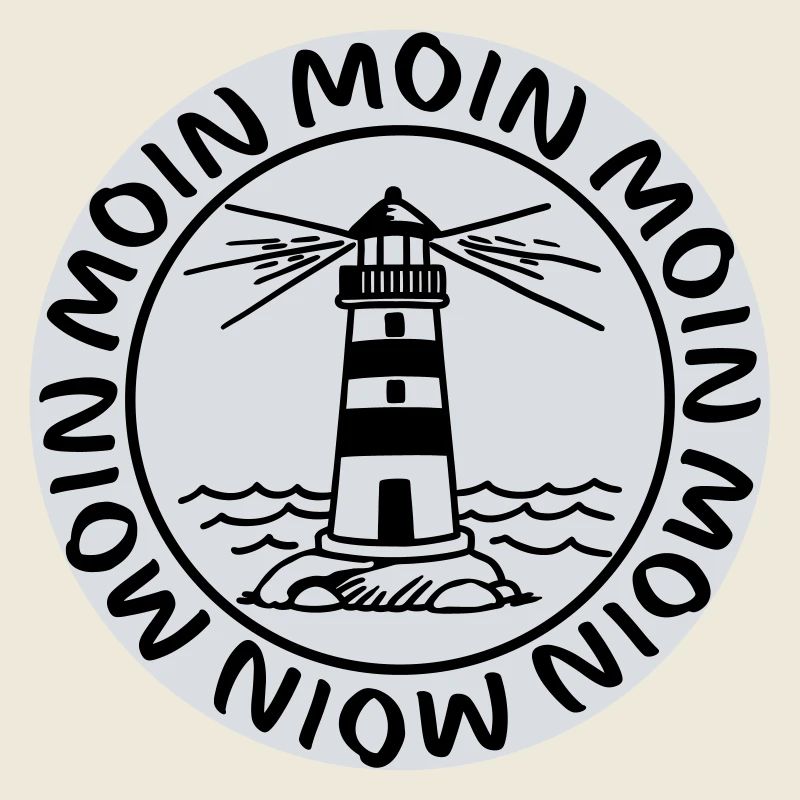 Moin Moin Leuchtturm – Maritimes Küsten Design
