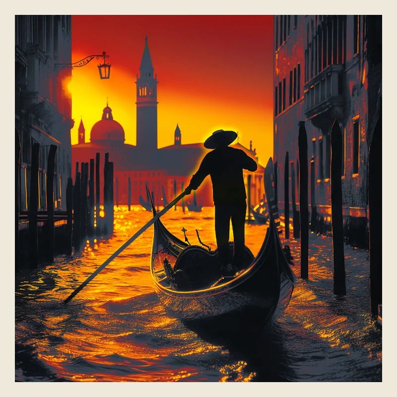 Venise Gondolier