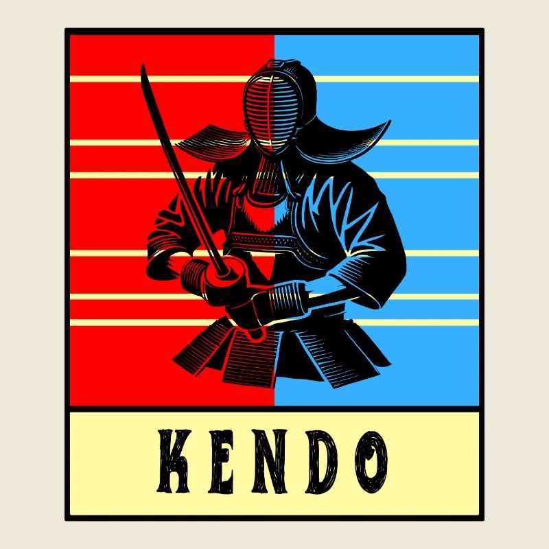 Combattant de Kendo