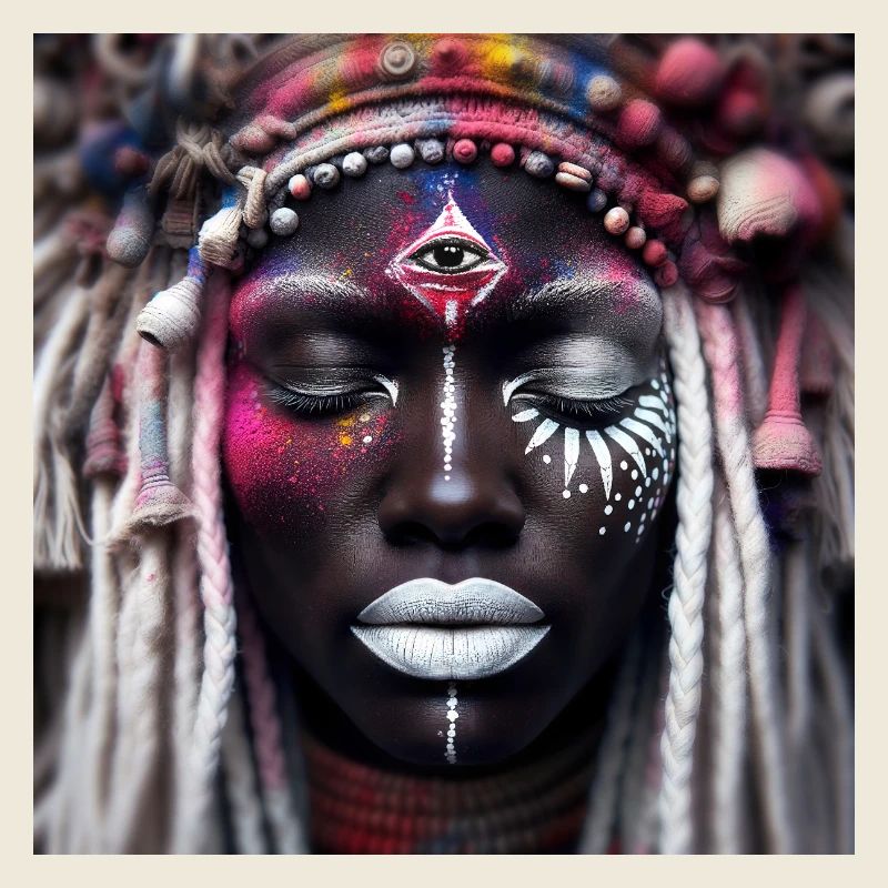 Afrikanische Gottheit