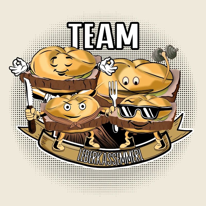 L’équipe Leberkassemmel – Snack Squad !