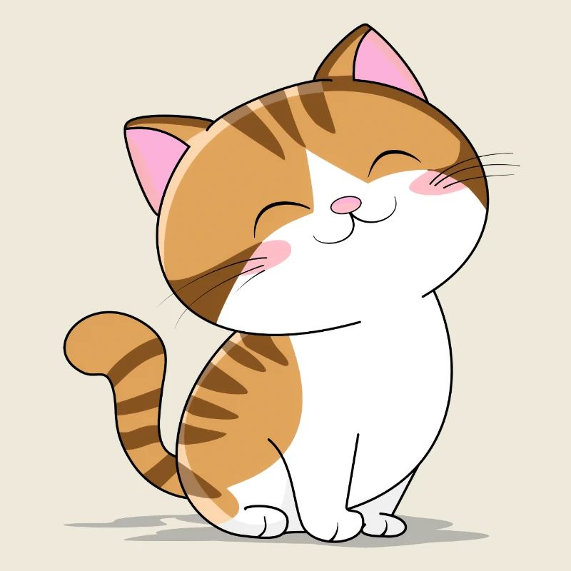 Süsse kleine Katze