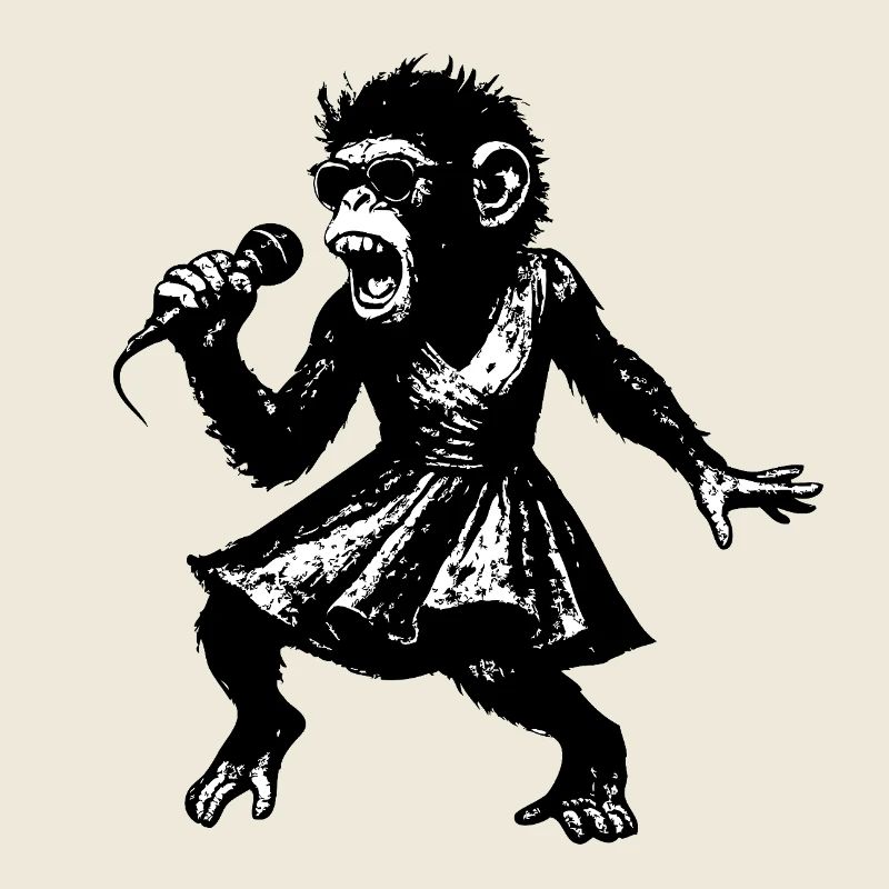 Chanteuse | La danse du singe