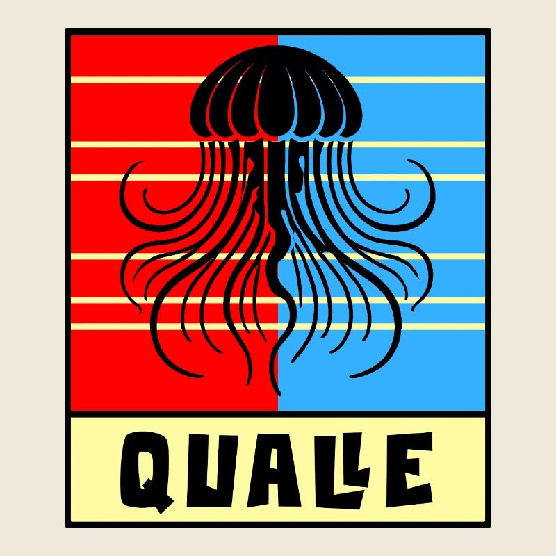 Qualle – Retro Design