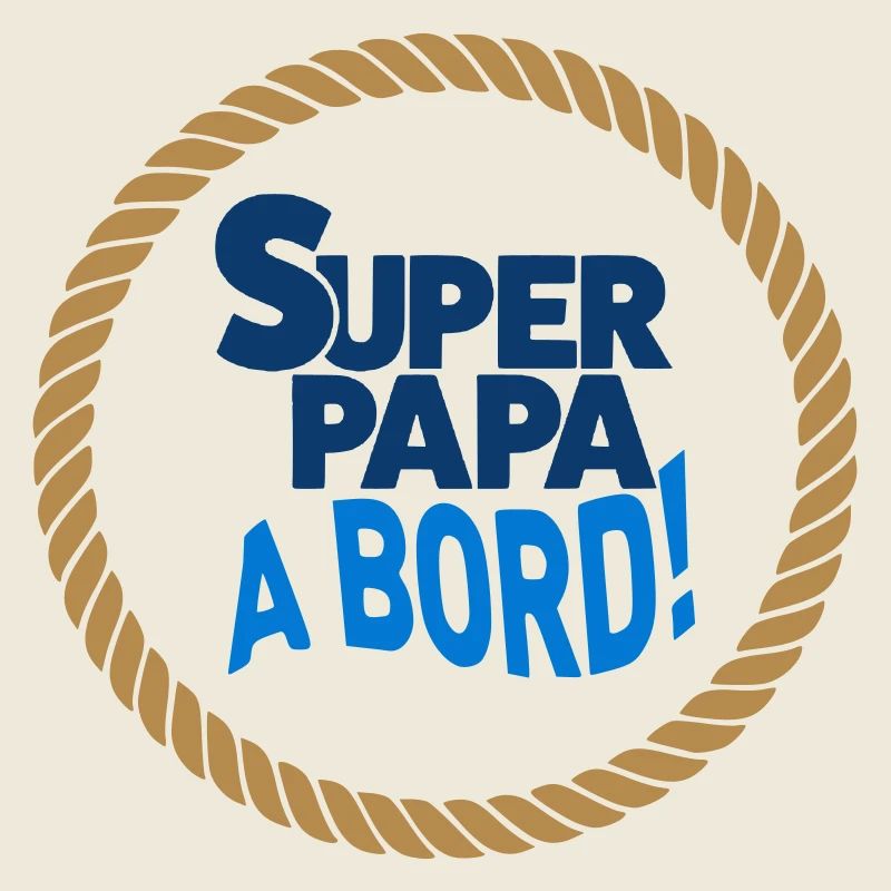Super-Papa an Bord