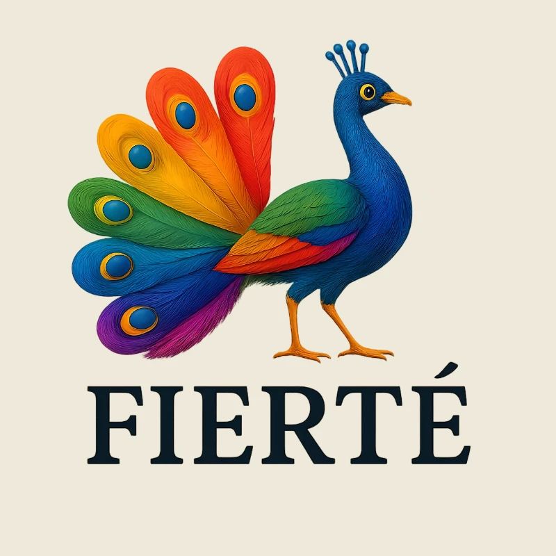 Fierté – Paon Arc-en-Ciel