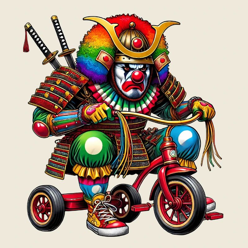 Clown samouraï