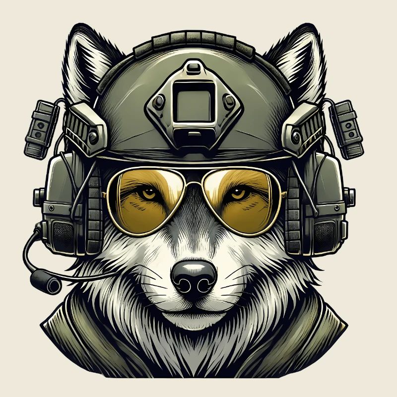 Loup militaire
