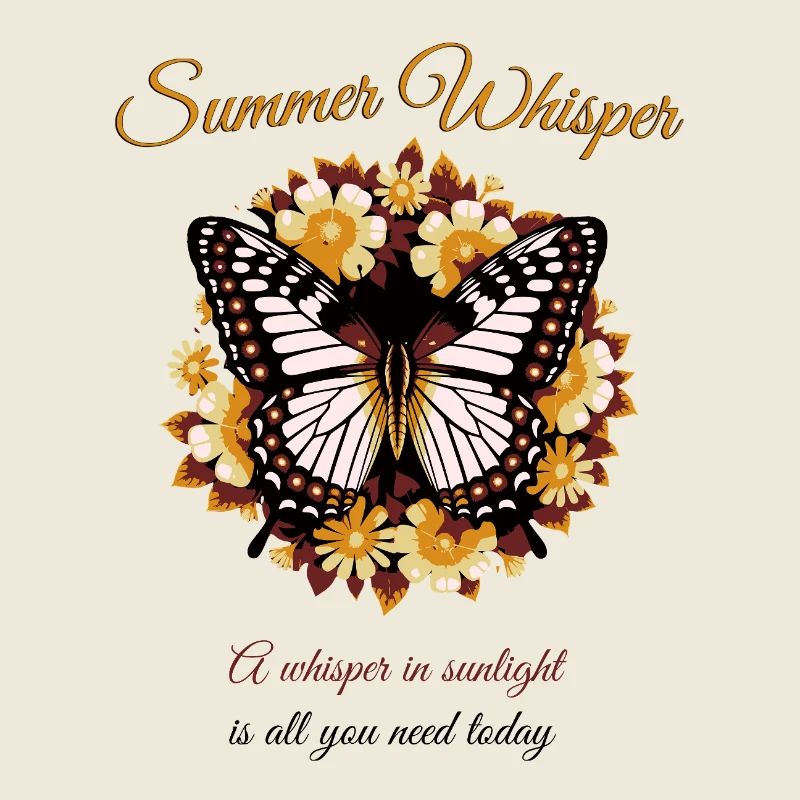 Summer Dream Butterfly Design