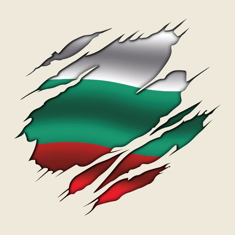 Bulgaria Flag - Bulgaria - Torn Flag