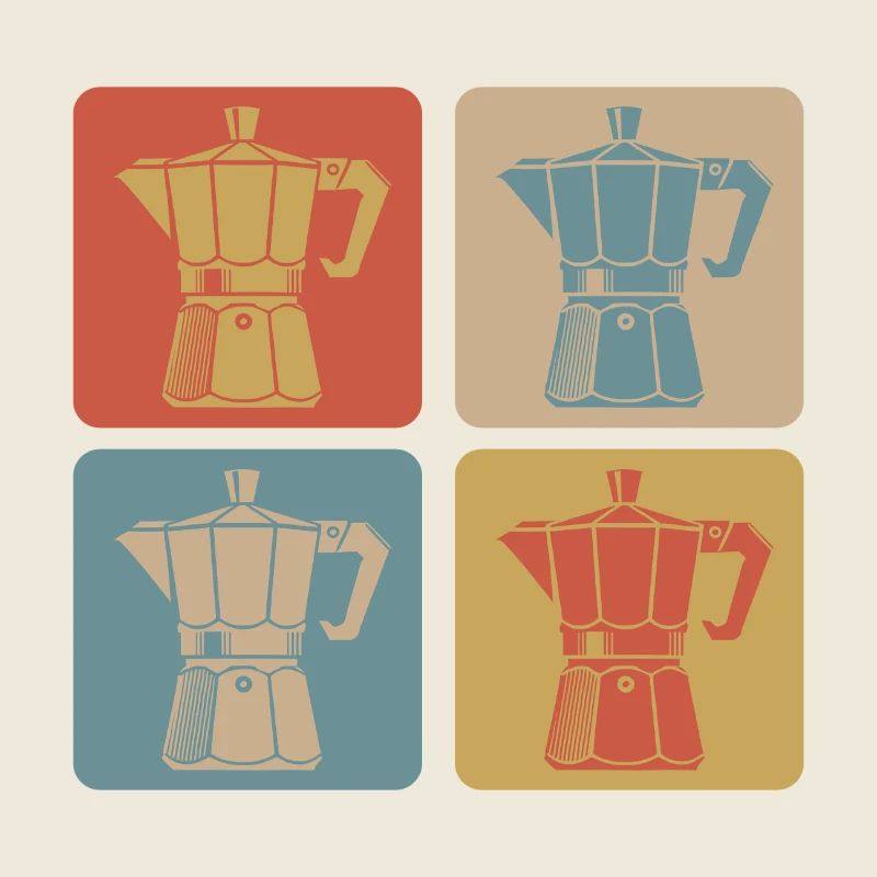 Retro Espressokocher