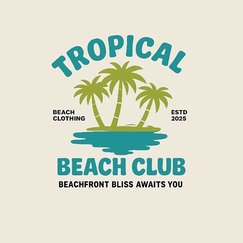 Club de plage tropical