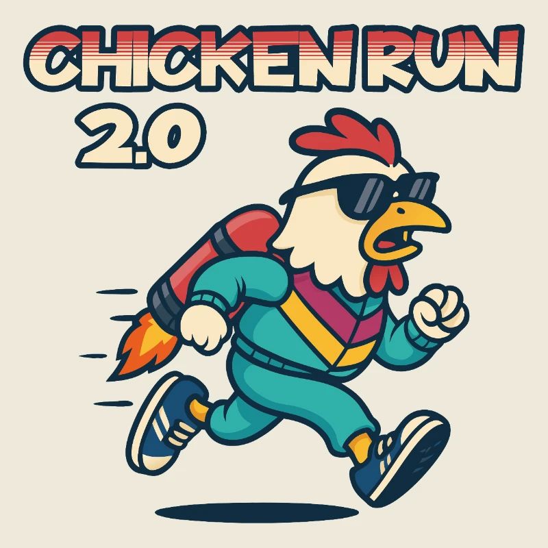 Chicken Run 2.0 Adventure Tee