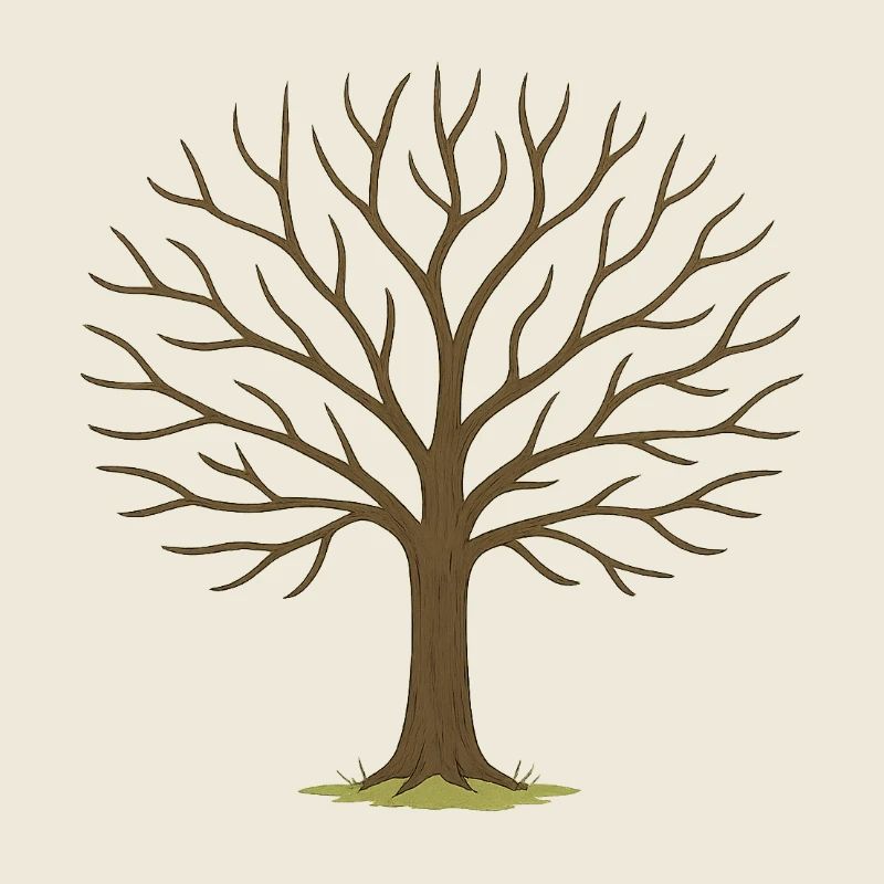 Winterbaum Silhouette