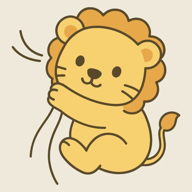 Bébé lion câlin - Snuggle King Cub