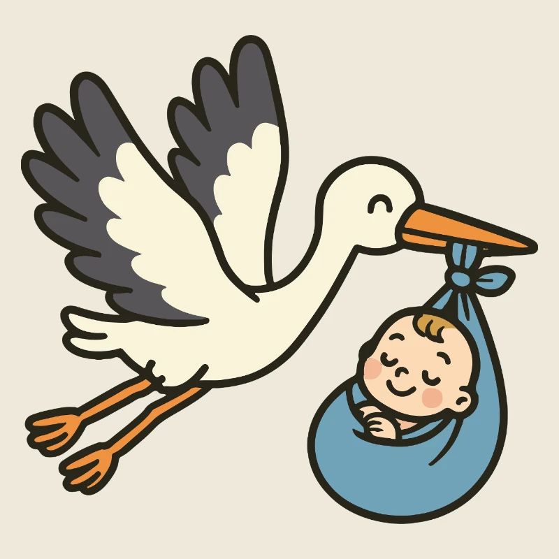 Classic Stork Delivery