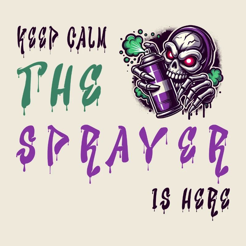 Keep Calm – Le pulvérisateur