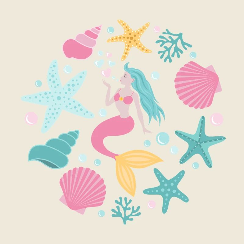 Cute Mermaid 