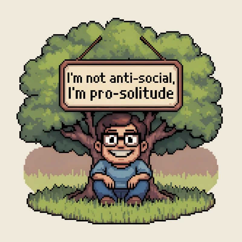 Pro Solitude Pixel Art Design