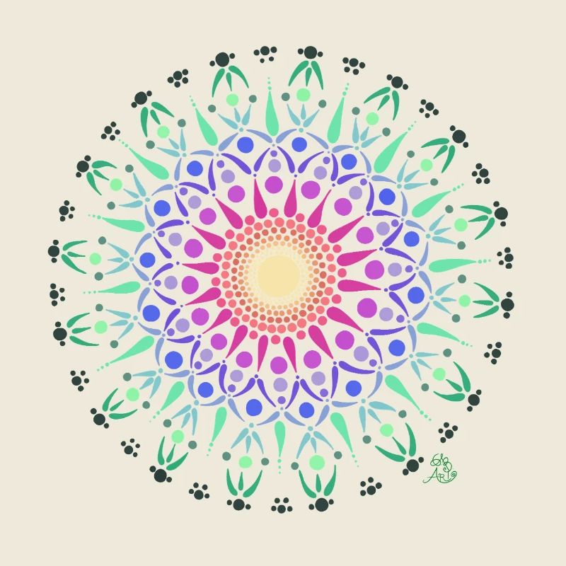 Mandala Lebensfreude