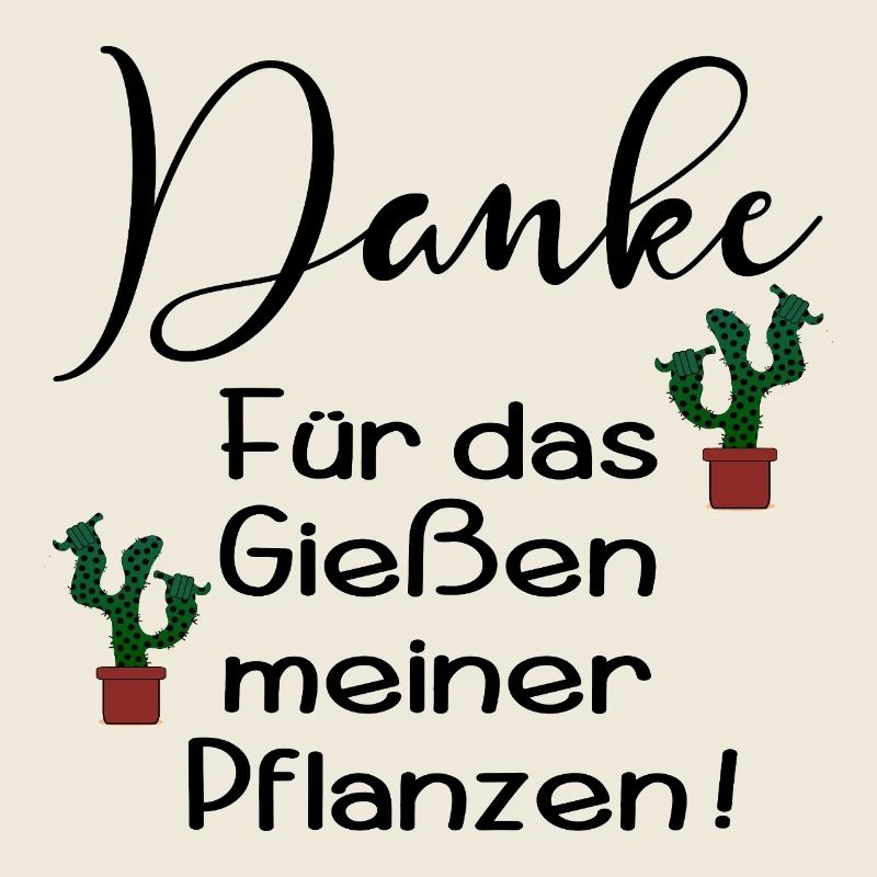 PFLANZENBEWÄSSERUNG DANKE URLAUB