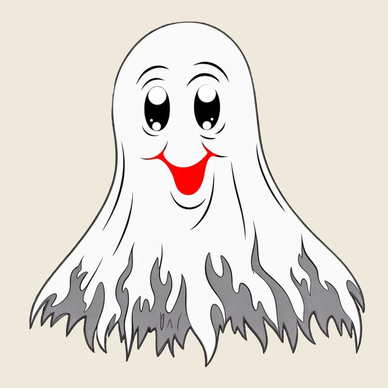 süßer Bettuch geist