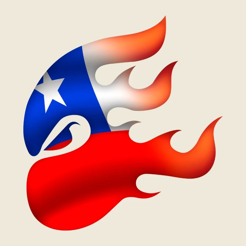 Flagge von Chile - Chile - Ninja