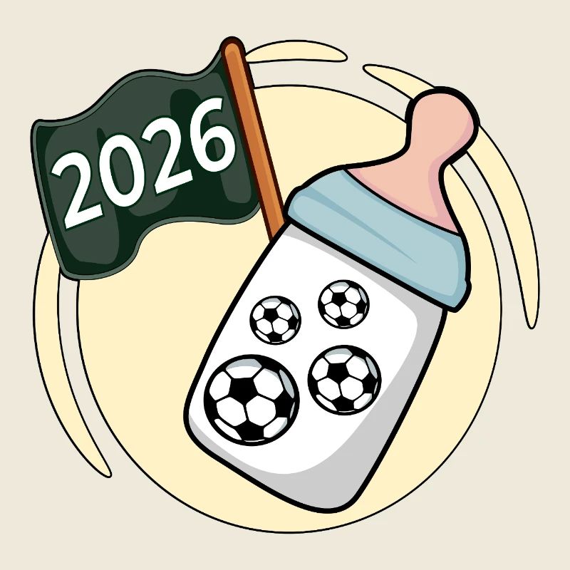 BÉBÉ 2026 BOUTEILLE SOCCER
