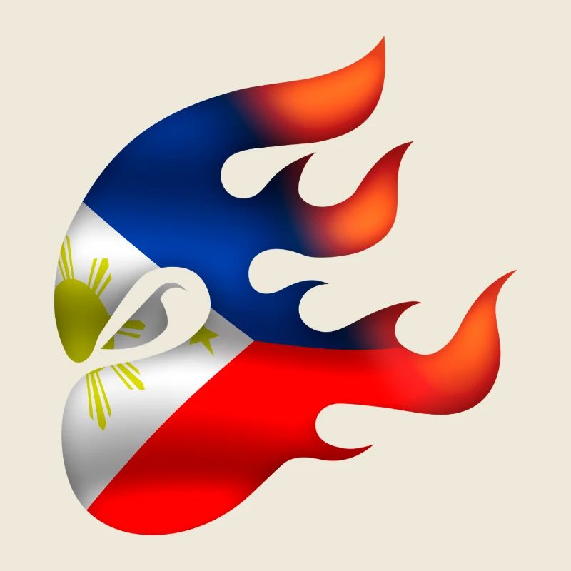 Philippinische Flagge - Philippinen - Ninja
