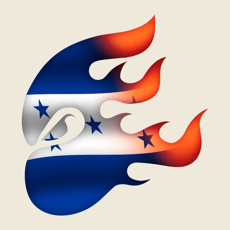 Drapeau du Honduras - Honduras - Ninja