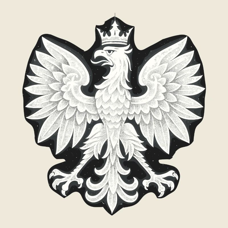 Pologne Polska Aigle drapeau blanc Drapeau Cadeau