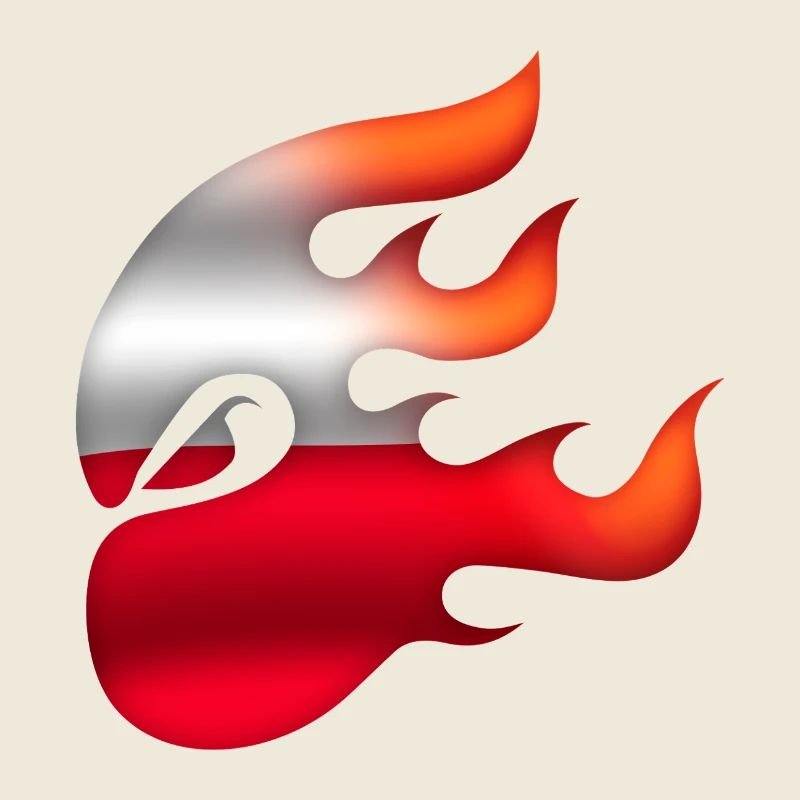 Drapeau de la Pologne - Pologne - Ninja