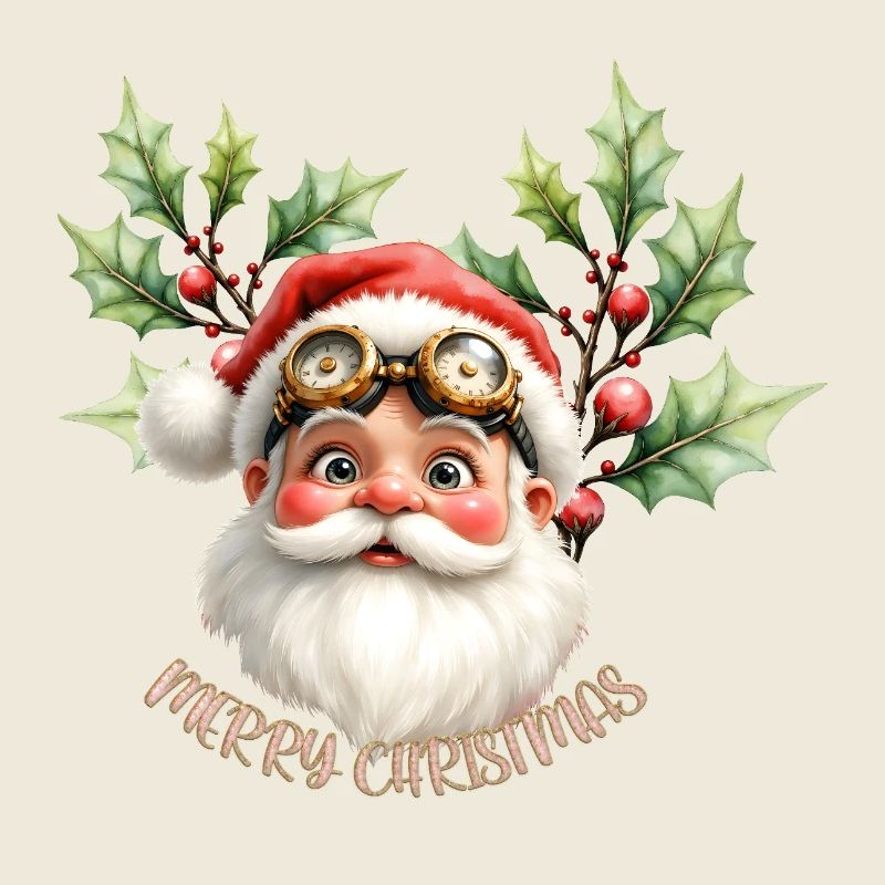Noël vintage avec elfe