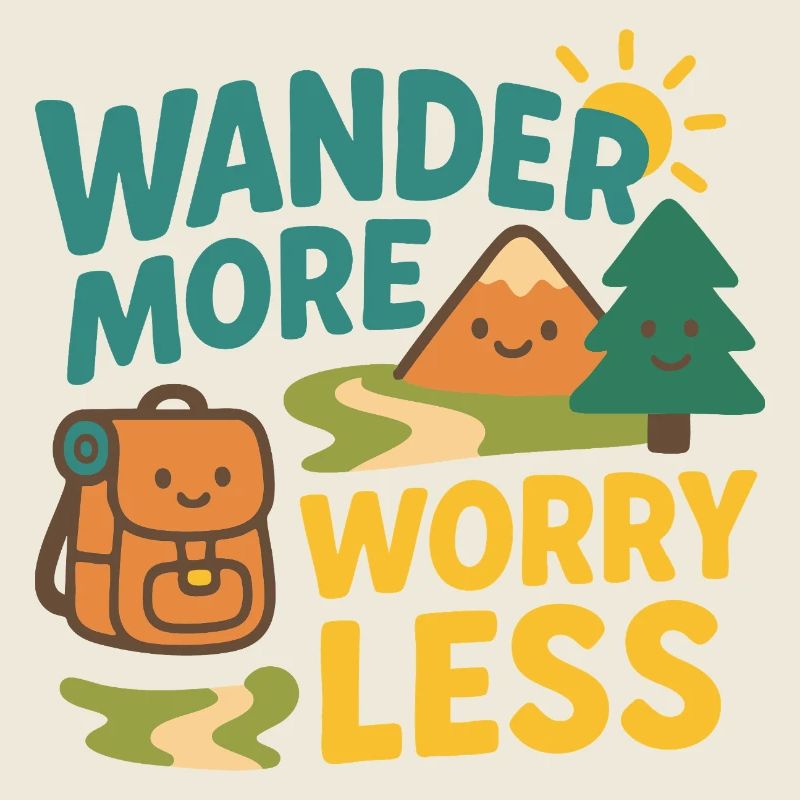 Wander More Worry Less
