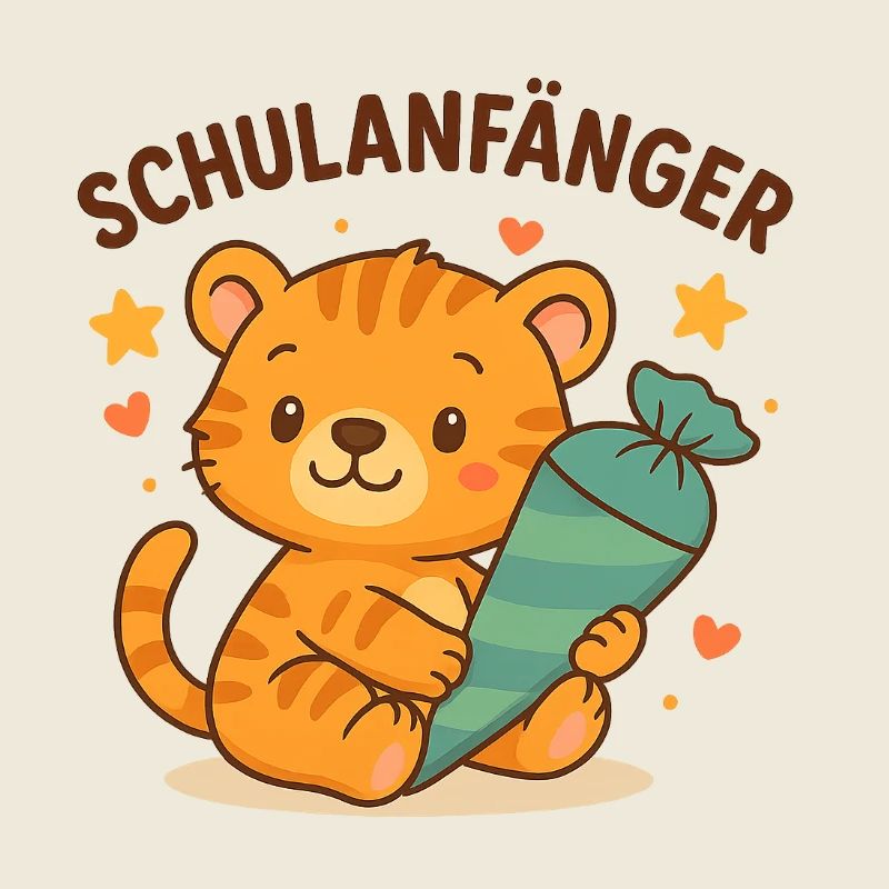 Schulanfänger Motiv