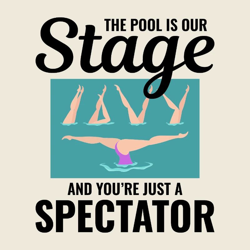 Swimmers Synchronised Water Display