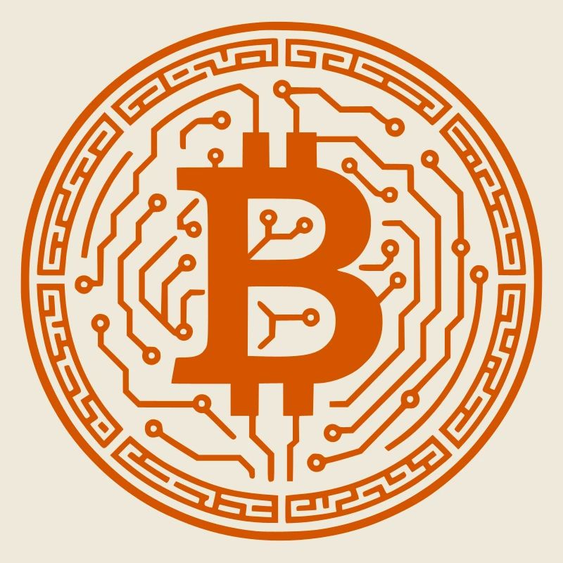 Bitcoin mit Schaltkreisen