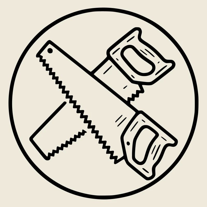 Scies croisées