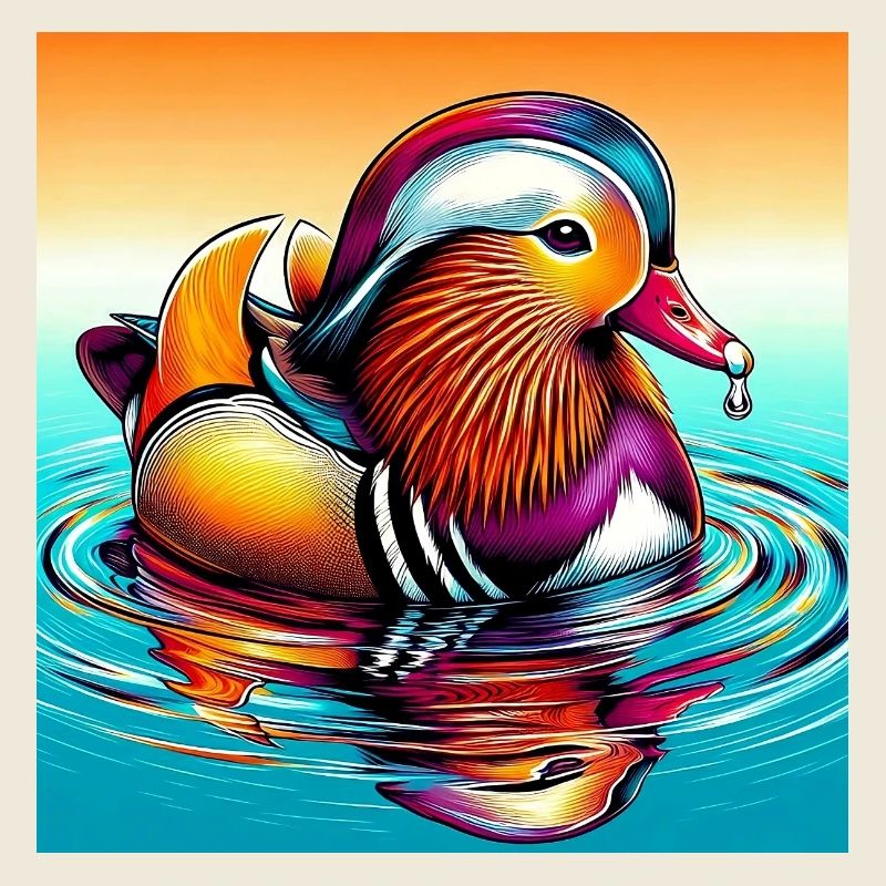 Mandarin duck