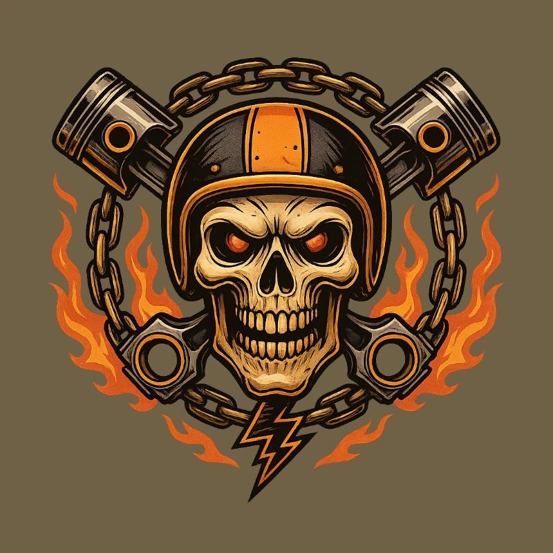 Skull Rider – Dunkler Biker-Geist