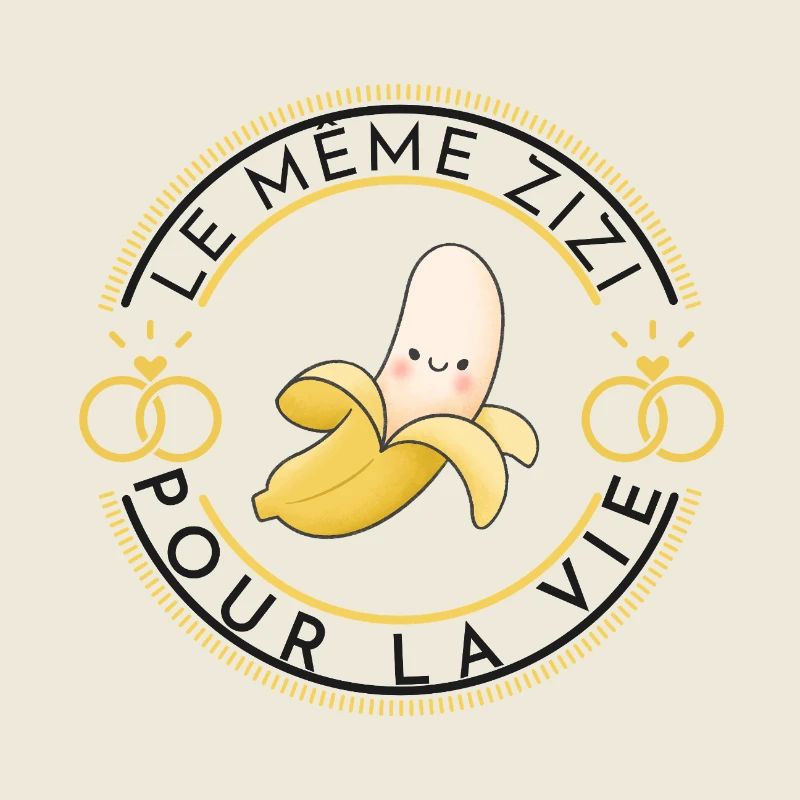 Banane lustig und süß