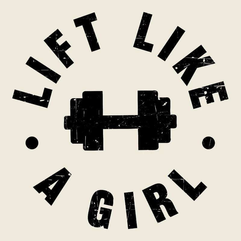 Heben Sie wie ein Mädchen