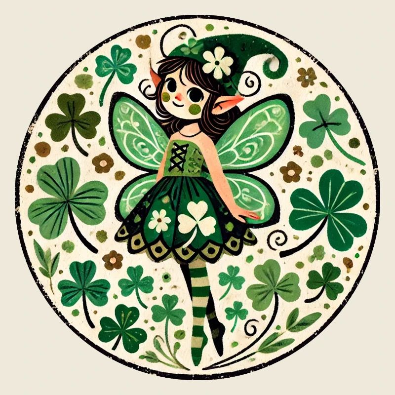 Fée elfe de la forêt enchantée