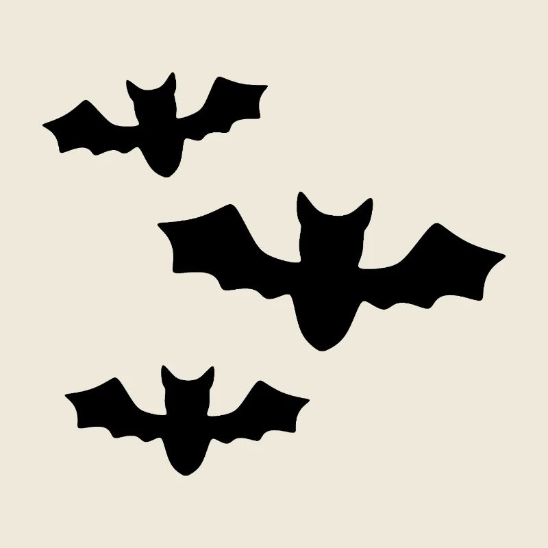 Chauves-souris noires