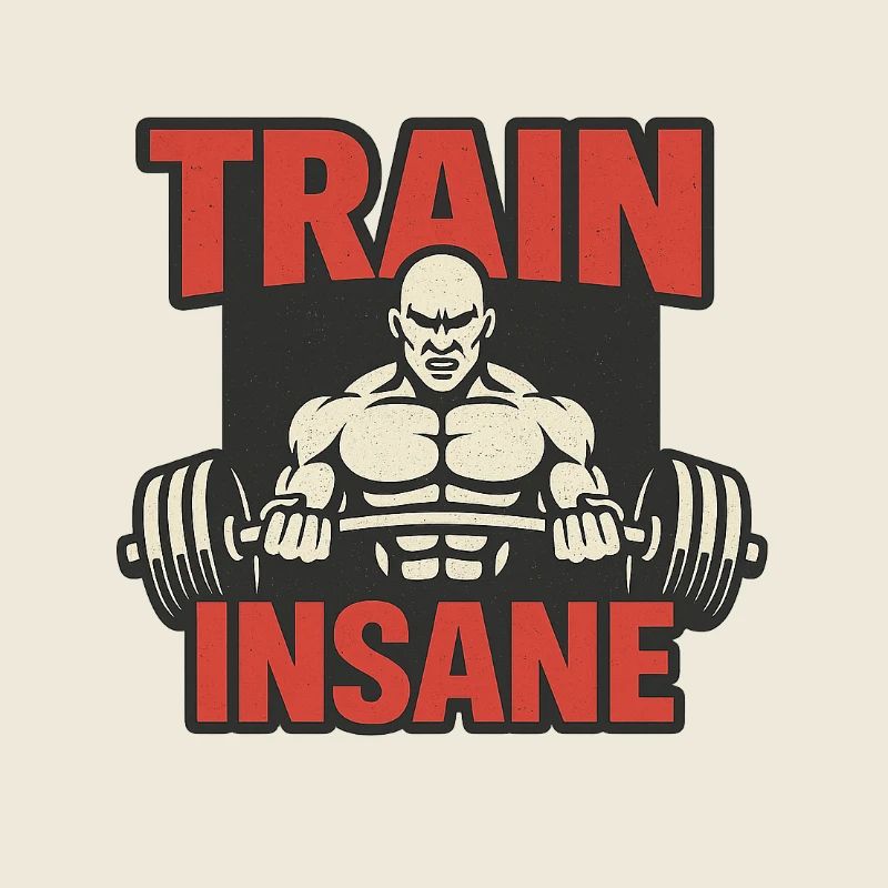 Train Insane Power Symbol Design